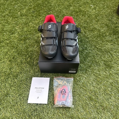 Peloton cycling shoes red - peloton, and
