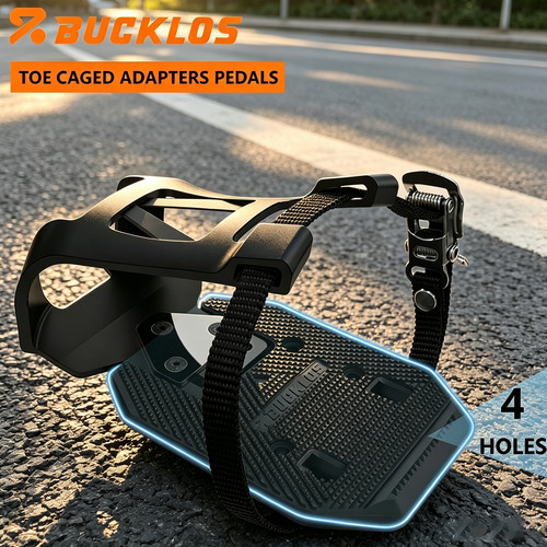 Holes toe cage - cage, pedals